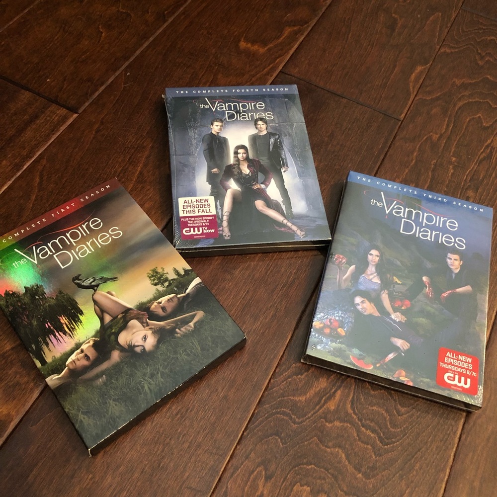 “The Vampire Diaries” includes season 1,3, and 4